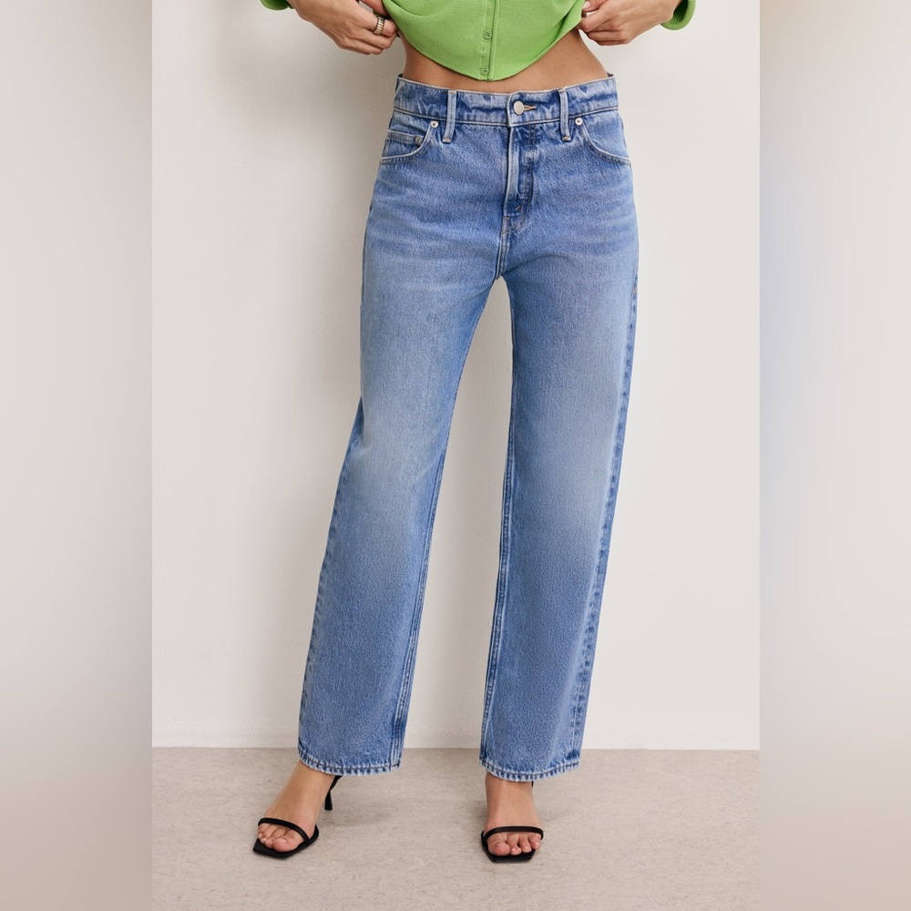 Good American GOOD STANDARD STRAIGHT JEANS *NWT*